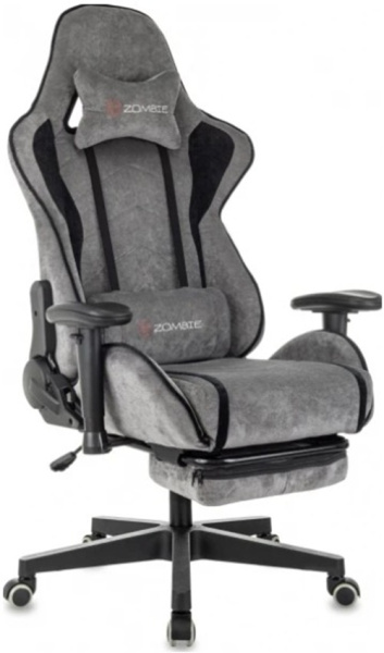 Изображение товара Кресло для геймера ZOMBIE Drift/F GR с регулировками, серое