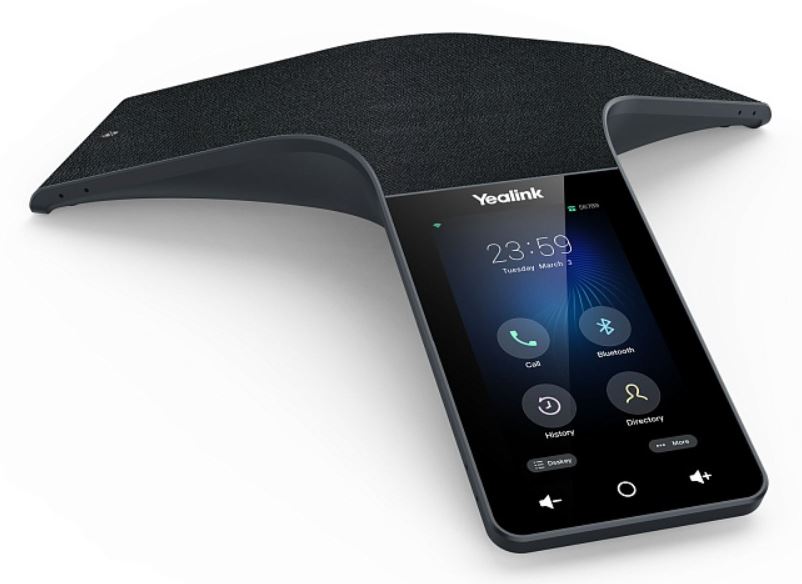 

Телефон Yealink CP965 звук HD, 5" цветной сенсорный экран, PoE, Wi-Fi, Bluetooth, CP965