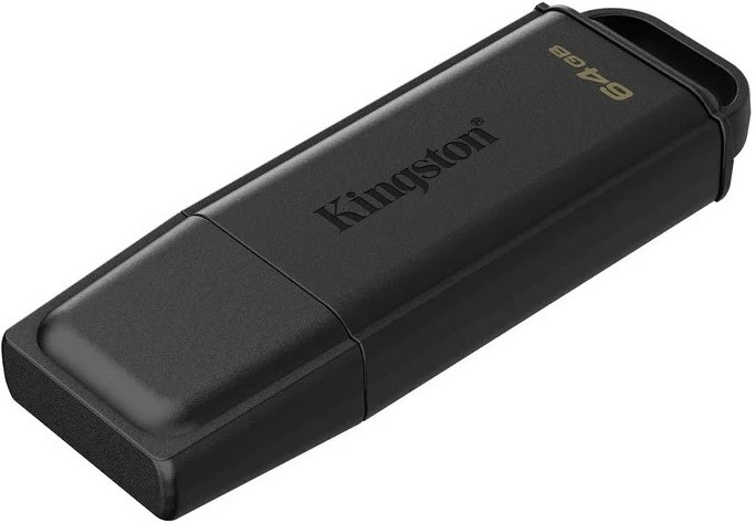 

Накопитель USB 3.2 64GB Kingston DTXG2/64GB DataTraveler Exodia чёрный, DTXG2/64GB