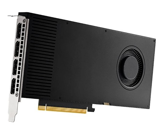 Изображение товара Профессиональная видеокарта nVidia RTX A4000 8 нм CUDA
