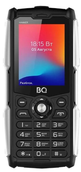 фото Мобильный телефон  BQ 2449 Hammer Black в Уфе