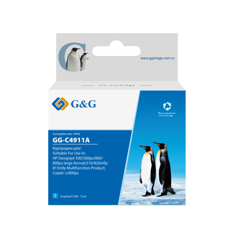 Изображение товара Тонер-картридж G&G GG-C4911A Голубой