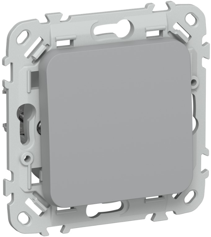 

Выключатель одноклавишный IEK FI-V10-0-10-1-K03 FLITE 10А ВС11-1-0-ФлС серый, FI-V10-0-10-1-K03