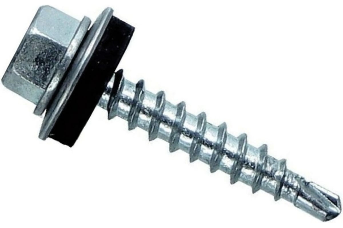 

Саморез KRANZ 1201-4835-3 кровельный 4,8х35, цинк, короб (250 шт/уп), 1201-4835-3