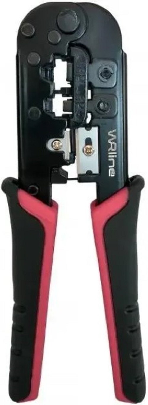 

Инструмент для обжима WRLine WR-568 для RJ-45 (8Р8С), RJ-11/12 (6Р6С, 6Р4С, 6Р2С), WR-568