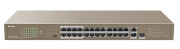 фото Коммутатор Tenda TEF1126P-24-250W