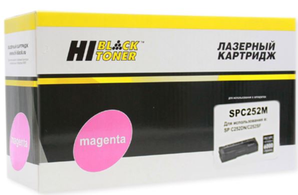 

Картридж Hi-Black 301020552 (HB-SPC252M) для Ricoh Aficio SPC252DN/C252SF/SPC262DNw/SPC262SFNw, M, 6K, 301020552