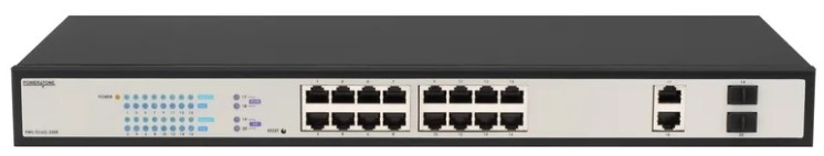 

Коммутатор PoE POWERTONE PWS-TS16G-250R управляемый гигабитный 16 портовый Web Smart, PWS-TS16G-250R