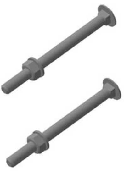 Изображение товара Комплект DoorHan KIT/KN-60/AV для крепления на столб 60х60 мм