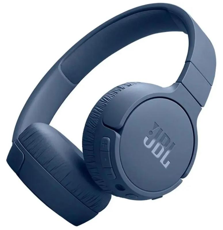 

Наушники беспроводные JBL Tune 670NC синие, BT, оголовье (1993153), Tune 670NC