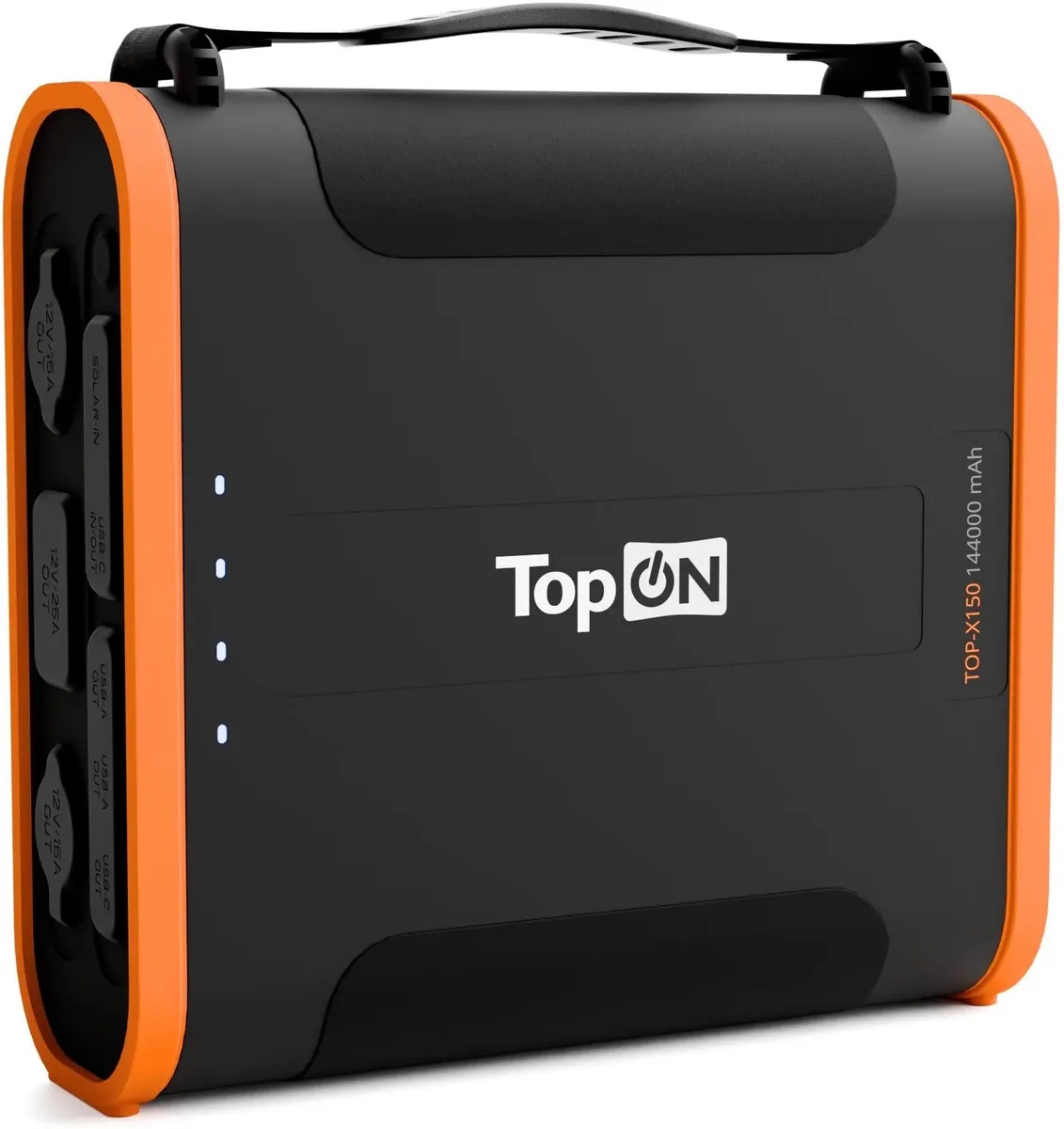 

Аккумулятор внешний универсальный TopOn TOP-X150 144000mAh (460.8Wh) для кемпинга и путешествий с портом USB Type-C Power Delivery 100W, USB Quick Cha, TOP-X150