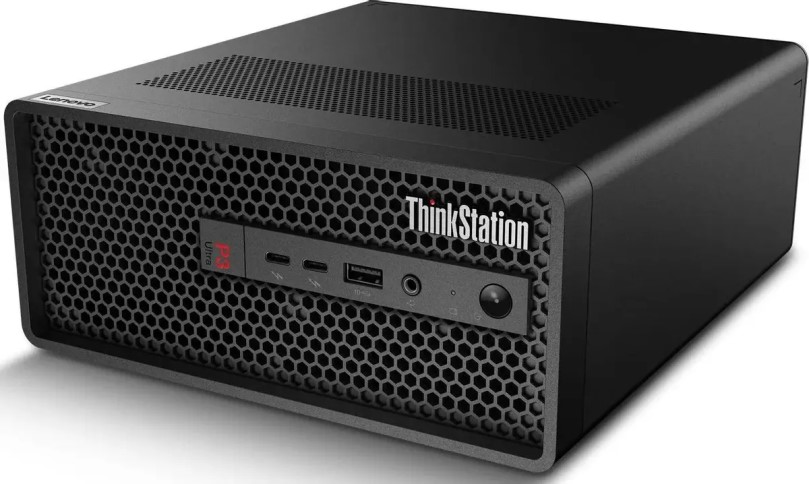 

Компьютер Lenovo ThinkStation P3 Ultra SFF 30HBS64C00 i7-13700/32GB/1T SSD/UHD Graphics 770/GbitEth/300W/kbb/mouse/Win11Pro/black, ThinkStation P3 Ultra SFF