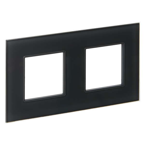 

Рамка двойная IEK SK-M22-G-K53 SKANDY SK-F22G Стекло Графит, SK-M22-G-K53