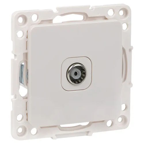 

Розетка телевизионная EKF EYA00-027-10 Стокгольм Механизм TV 1-местной 75Ом 5-862МГц винтовые клеммы белый, EYA00-027-10