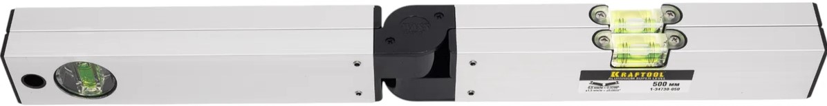 

Уровень Kraftool MASS Level 1-34730-050 Kraftool раскладной, 3 ампулы, 500мм., MASS Level