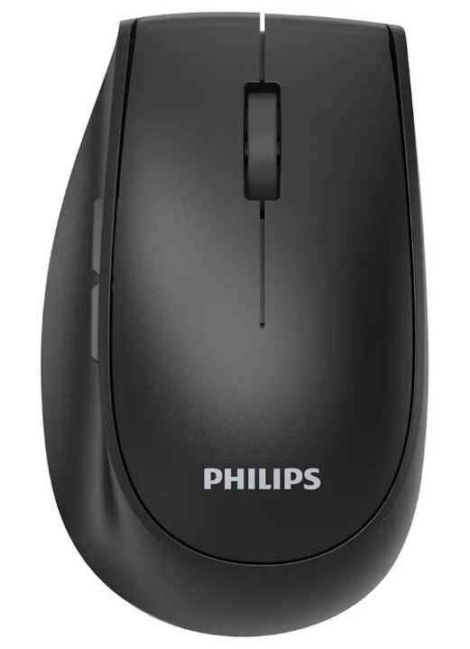 

Мышь Wireless Philips SPK7627 2,4 GHz, Bluetooth 3.0/5.0, 5 кноп., 1600dpi, Аккамулятор, Чёрный, SPK7627