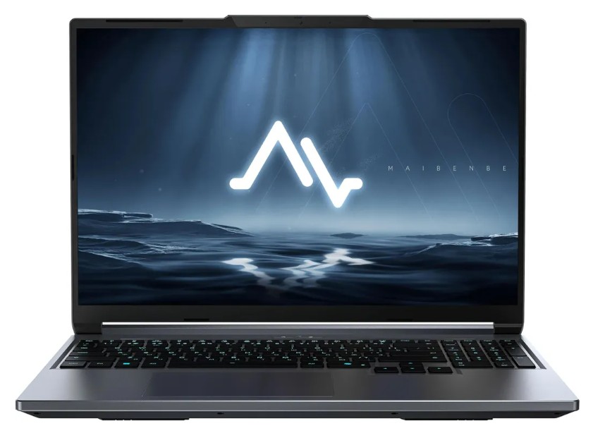 

Ноутбук Maibenben X16C-R72556 Ryzen 7 H255/16Gb/512Gb SSD/GeForce RTX 5060 8Gb/16" IPS FHD+/WiFi/BT/Cam/Win11Home/grey, X16C-R72556