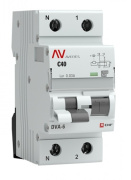 фото Автомат дифференциальный  EKF rcbo6-1pn-40C-30-a-av