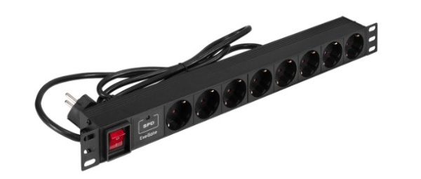Изображение товара Exegate EX299603RUS - 8 розеток в стойку, Schuko, 16 А