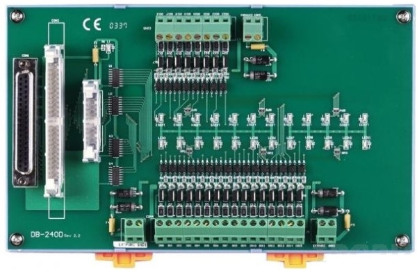 Изображение товара Плата ICP DAS DB-24OD/DIN для промышленной автоматизации на DIN-рейку
