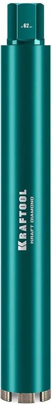 

Коронка алмазная Kraftool Diamond 29825-062 Kraftool по железобетону 62мм., Diamond