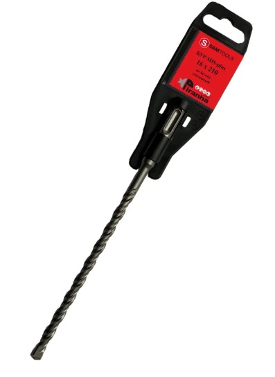 

Бур по бетону ООО САМ SAMC-008216210 SDS-plus 16х210 PIRANHA, SAMC-008216210