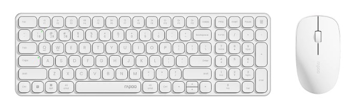 

Клавиатура и мышь Wireless Rapoo 9320M-WHT цвет - белый (12908), 9320M-WHT