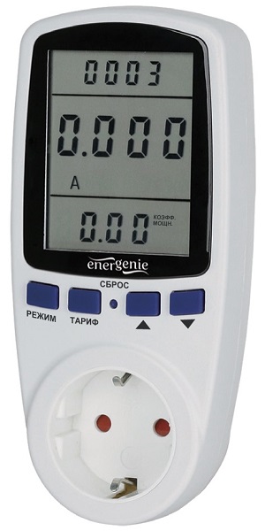 

Измеритель мощности Energenie EHB12-1 16А, белый, EHB12-1