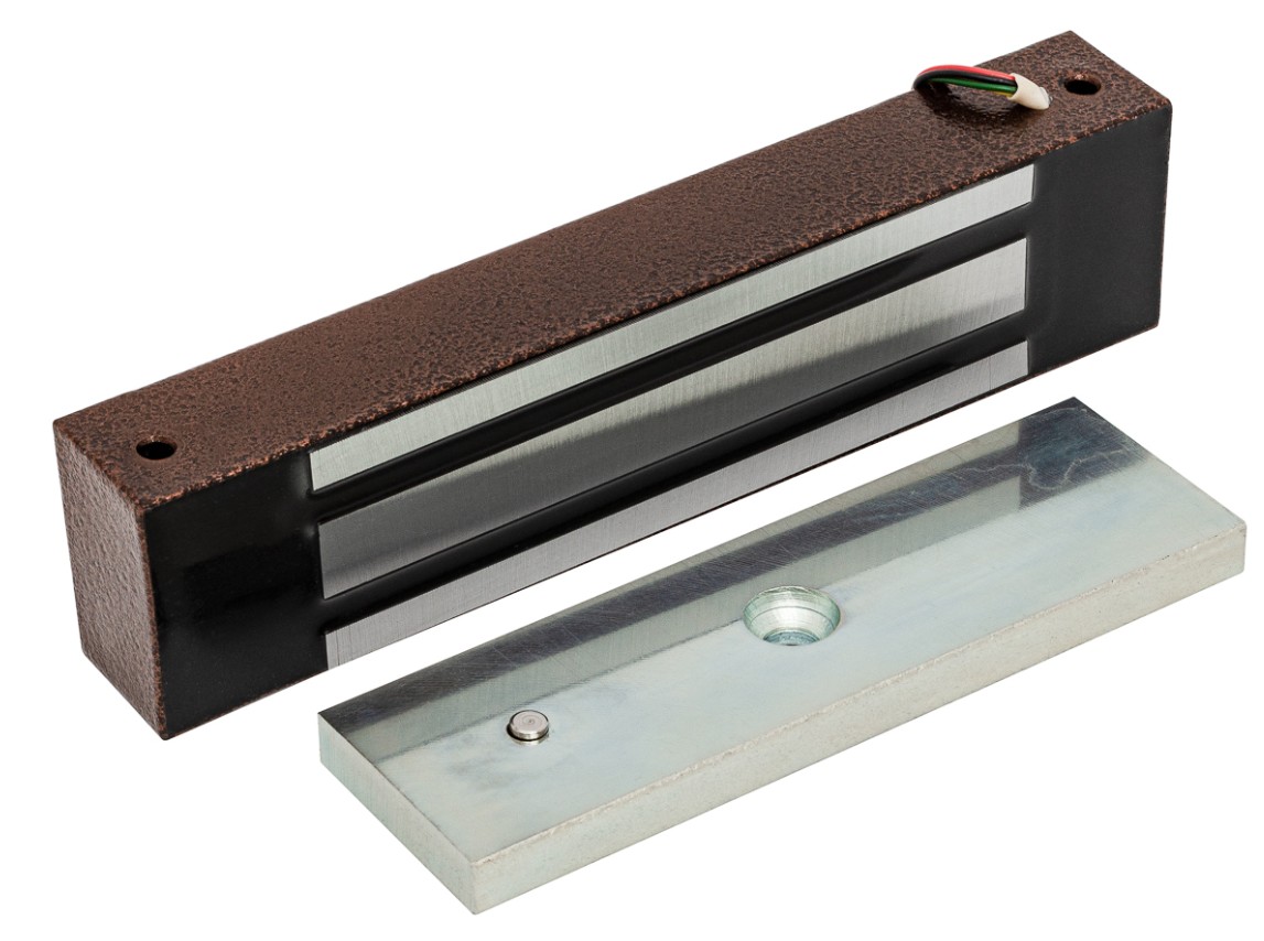 

Замок AccordTec ML-295 KB-2 с уголком электромагнитный влагозащищенный, с уголком, коричневый IP67 с датчиком холла, ML-295 KB-2 с уголком