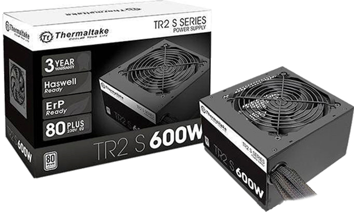 

Блок питания ATX Thermaltake TR2 S 600W PS-TRS-0600NPCWEU-2 КПД 80+, RTL, TR2 S 600W