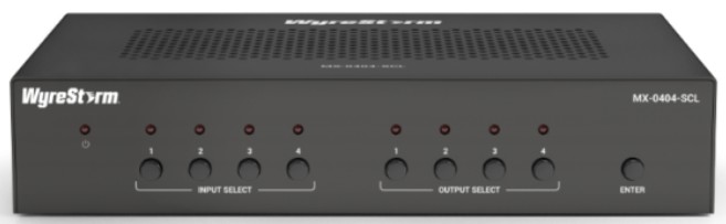 

Коммутатор Wyrestorm MX-0404-SCL МАТРИЧНЫЙ, MX-0404-SCL