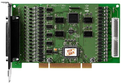 

Плата ICP DAS PISO-1730U CR Universal PCI, 32-channel Optically Isolated Digital Input and 32-channel Optically Isolated Digital Open-collector output, PISO-1730U CR