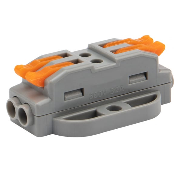 

Клемма Rexant 07-6262-5 СМК 222-422P проходная 2 полюса, с монтажной площадкой, 07-6262-5