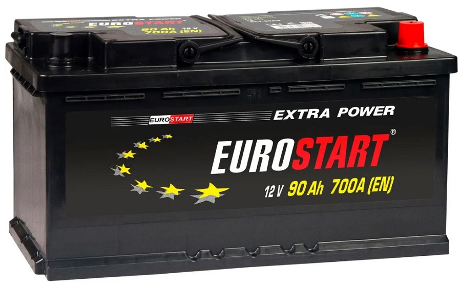 Батарея EUROSTART EU900 Extra Power 90Ah R+