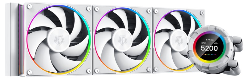

Система охлаждения жидкостная ID-Cooling SL360 WHITE LGA2066/2011/1700/1200/115x/AM5/AM4 (3*120mm fan, 500-2000rpm, 78CFM, 29.9dBA, 4-pin PWM, 300W TD, SL360 WHITE
