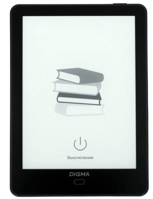 

Электронная книга Digma A6 6" E-Ink Carta 758x1024 1.8Ghz 3072/32Gb/SD/microSDHC/подсветка дисплея, темно-серый, A6