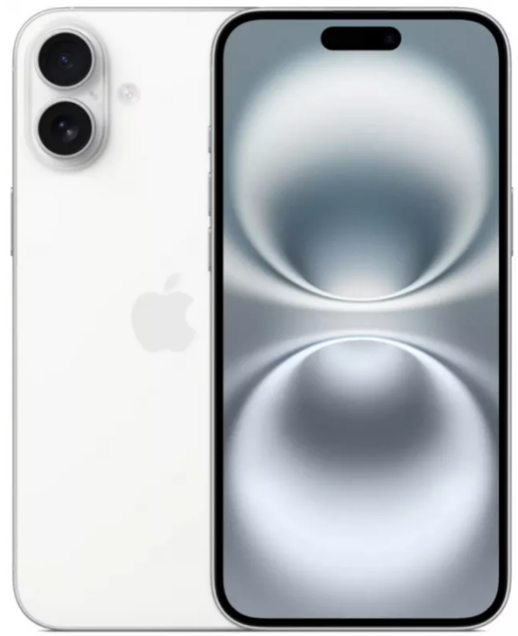 

Смартфон Apple iPhone 16 Plus 128GB MXVV3 White, iPhone 16 Plus 128GB