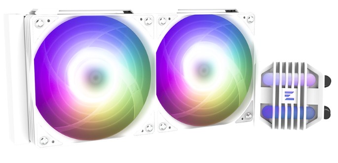 

Система охлаждения жидкостная Zalman ALPHA2 SE A24 White LGA115x/1200/1700/1851/AM4/AM5 (2*120mm, 800-2200rpm, 29.7dBa), ALPHA2 SE A24 White