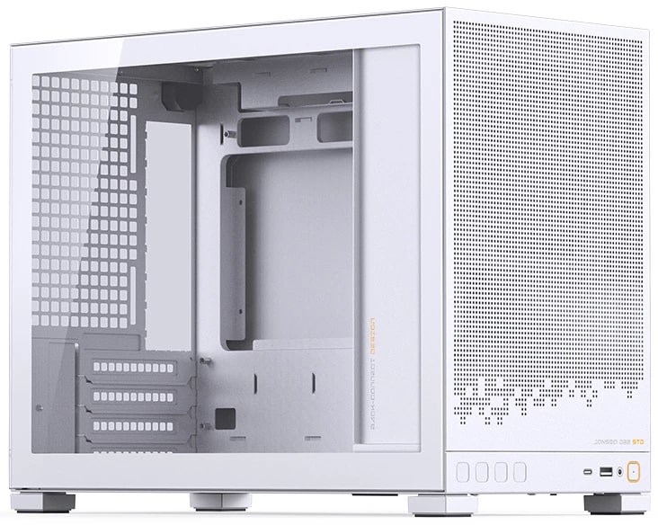 

Корпус mATX JONSBO D32 STD White без БП, боковая панель из закаленного стекла, 2*USB 3.2, USB Type-C, D32 STD White