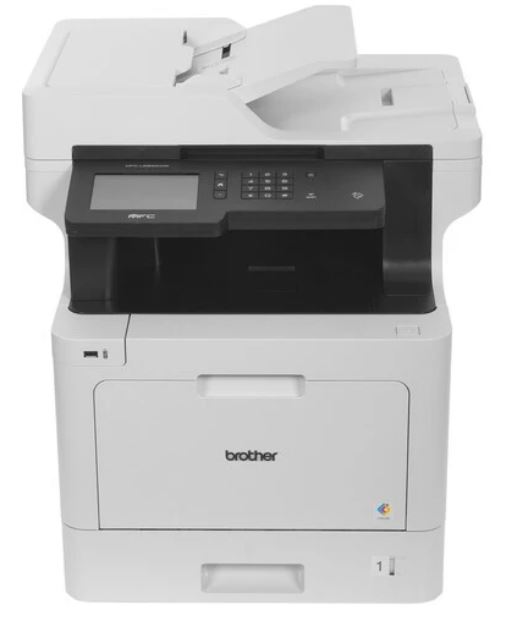 

МФУ лазерное цветное Brother MFC-L8900CDW А4, 31 стр/мин, 1 ГБ, Duplex, ADF50, GigaLAN, WiFi, USB, старт.картриджи 3000/1800 стр., MFC-L8900CDW