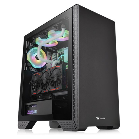 Изображение товара Корпус Thermaltake S300 TG для ПК Mid Tower с закаленным стеклом