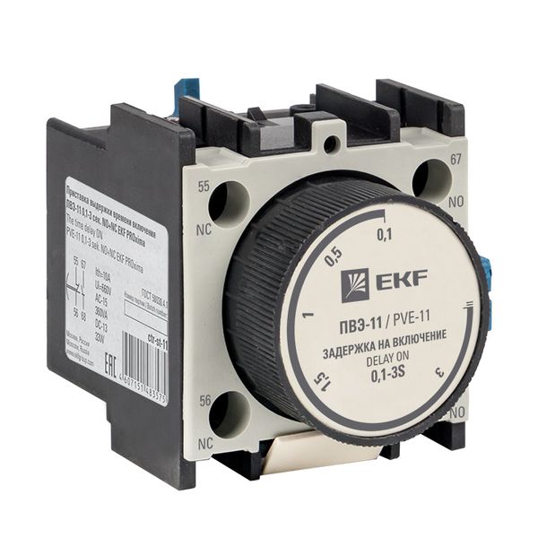 

Приставка выдержка времени включения EKF ctr-st-11 ПВЭ-11 0,1-3сек NO+NC, ctr-st-11