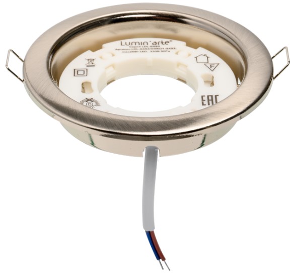 

Светильник встраиваемый Lumin'arte LDL-GX53/01MCH под лампу GX53 Хром матовый, LDL-GX53/01MCH