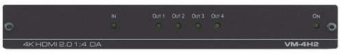 

Усилитель-распределитель Kramer VM-4H2 10-80408090 1:4 HDMI UHD, поддержка 4K60 4:4:4, HDMI 2.0, VM-4H2