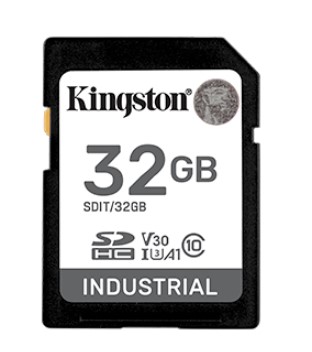 

Промышленная карта памяти SDHC 32Gb Kingston SDIT/32GB Industrial -40C to 85C C10 UHS-I U3 V30 A1 pSLC, SDIT/32GB