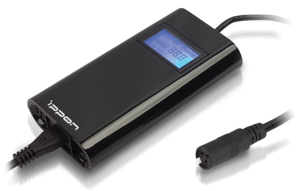 

Адаптер питания для ноутбука Ippon D65U автоматический 65W 15V-19.5V 8-connectors 1.5A 1xUSB 2.1A от бытовой электросети LСD индикатор, D65U
