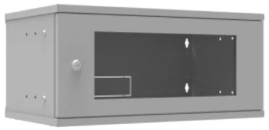фото Шкаф настенный 19", 4U SNR SNR-TWC-4-GL в Красноярске