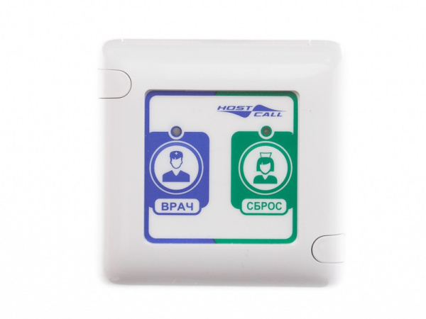 Изображение товара Кнопка вызова HostCall MP-414W1 радиокнопка для систем вызова персонала