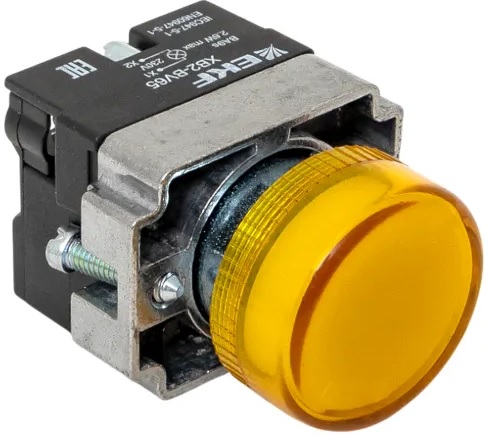 

Лампа сигнальная EKF xb2-bv65 BV65 желтая, xb2-bv65