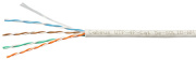 фото Кабель витая пара U/UTP 5e кат. 4 пары  Cabeus UTP-4P-Cat.5e-SOLID-WH